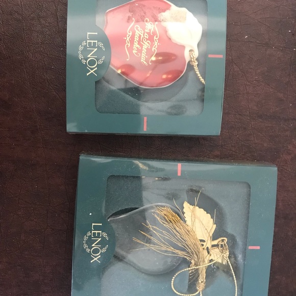 NIB Lenox Apple for teachers ornament - Picture 1 of 6